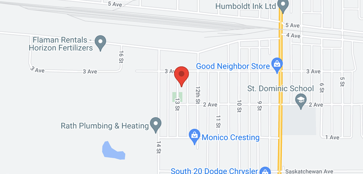 map of 222 13th ST
